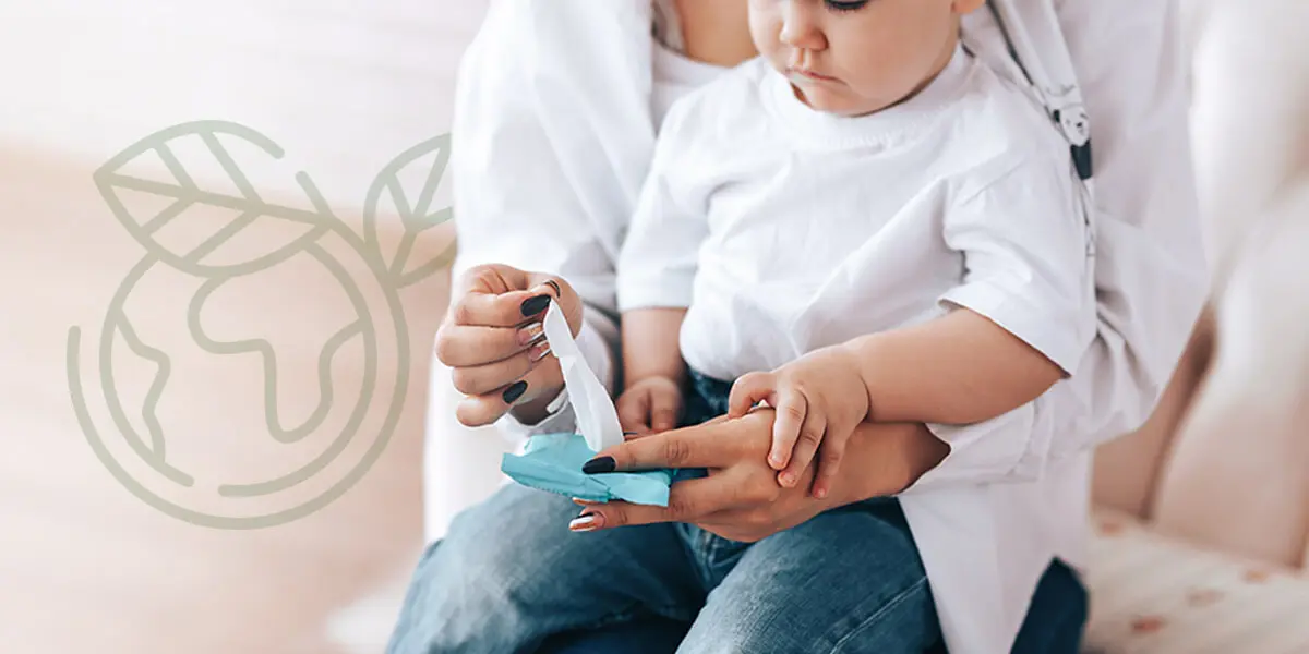 eco-friendly baby wipes packaging