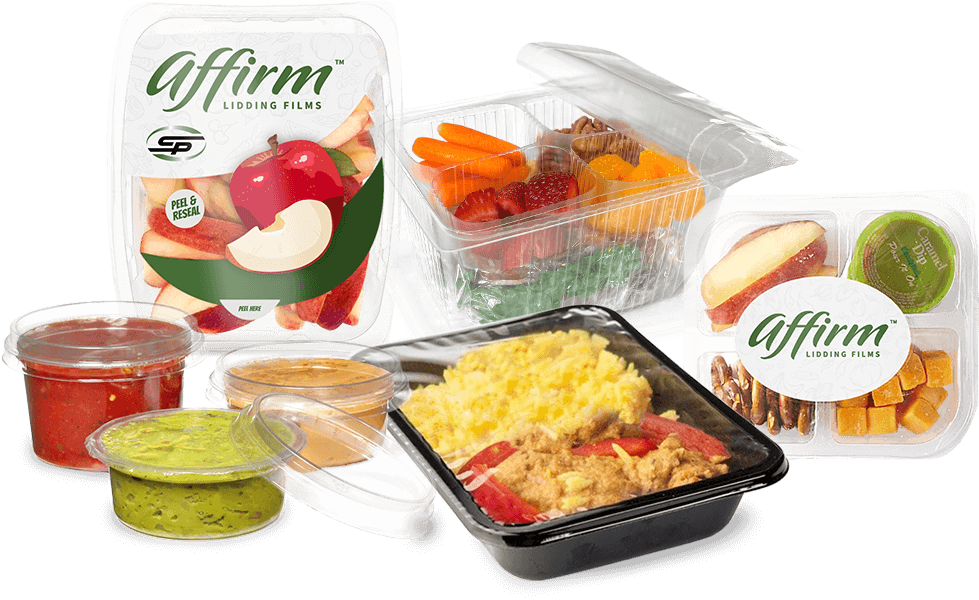 lidding film for produce, meals, snacks