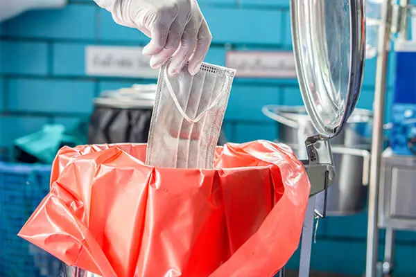 autoclave bag for disposing products