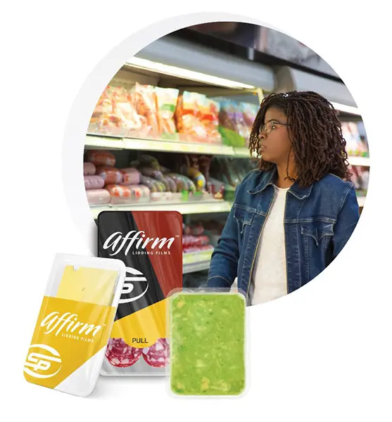 films for cheese, meats, guacamole