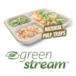 GreenStream Sustainable Natural Plant-based Pulp Trays for Food Packaging
